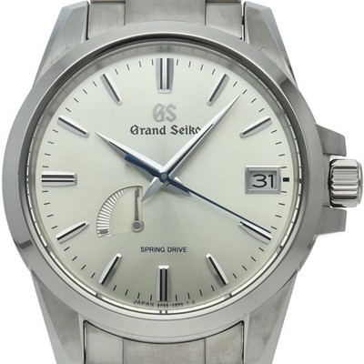 SEIKO Grand Seiko Spring Drive 39mm SBGA279/9R65-0BG0 titanium mensWatch Sil...