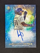 2022 Bowman Inception Primordial Prospect Autograph - Hedbert Perez /75 PPA-HP