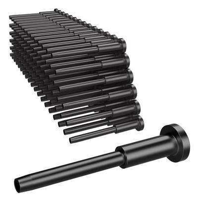 Cable Railing Hardware 100 Pack 1/8 Black Stainless Steel Stud BLIKA Invisible