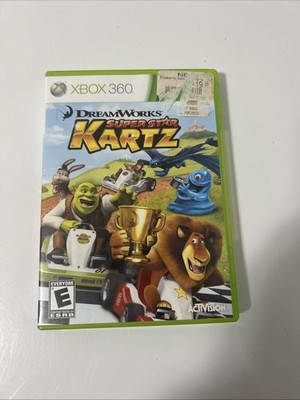 DreamWorks Super Star Kartz (Microsoft Xbox 360, 2011) Complete w/ Manual Tested