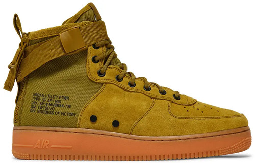 Nike Air Force 1 Mid Desert Moss 917753-301 Men Size