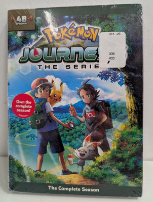 Pokemon Journeys Full DVD Set, 48 Episodes the New Series, Sealed F