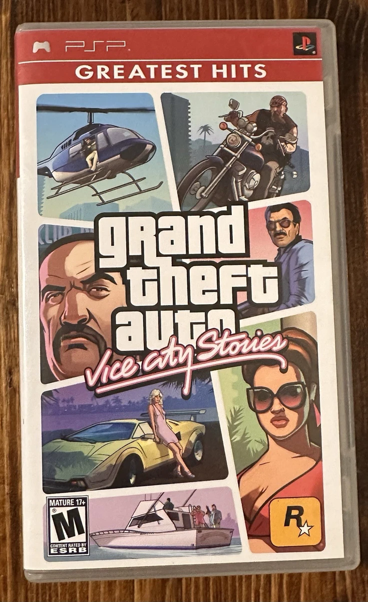 GTA GRAND THEFT Auto Vice City Stories Playstation 2 Ps2 Edition Pal