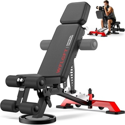 Commercial Adjustable Weight Bench Heavy Duty 2000LBS Workout Bench for Home Gym