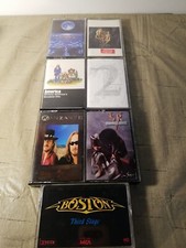 Classic Rock Lot Of 7 Cassettes Boston Eric Clapton And More