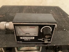 Siltronix SWR-II SWR-2 Power Watt Meter Ham Radio Untested
