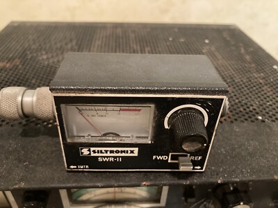 Siltronix SWR-II SWR-2 Power Watt Meter Ham Radio Untested | eBay