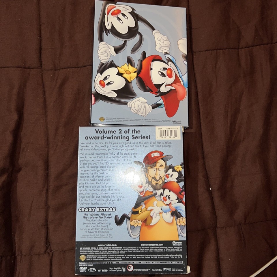 Animaniacs - Vol. 2 (DVD, 2006, 5-Disc Set) 12569824621| eBay