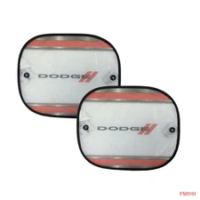 New 2 Panels Dodge Elite Series Car Truck Window Sun Shade Sunshade