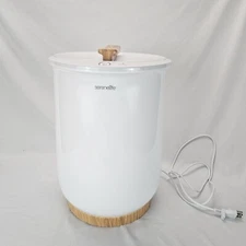 Bucket towel warmers white large towel warmer for spa and bathroom 