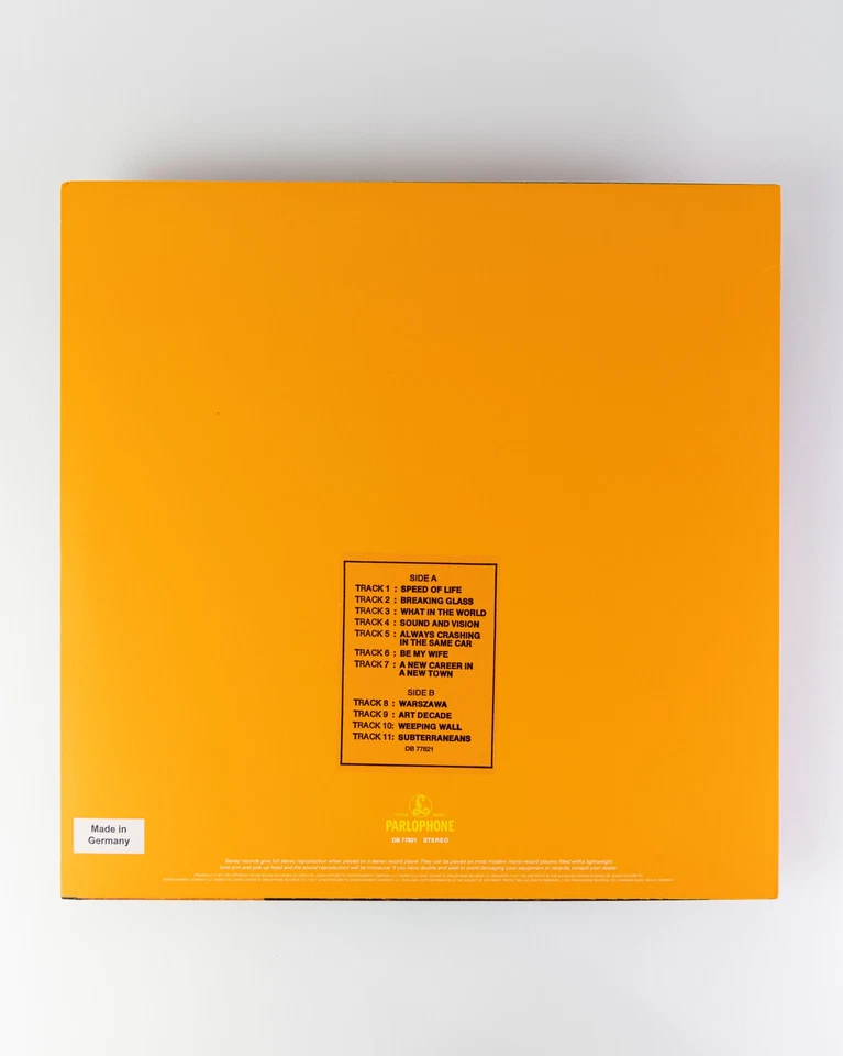David Bowie - Low [Orange Vinyl] NEW Sealed Vinyl LP Album - Image 4 of 4