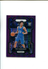 2024 Panini Prizm Draft Picks Purple Prizm Trey Alexander Rookie 59/75