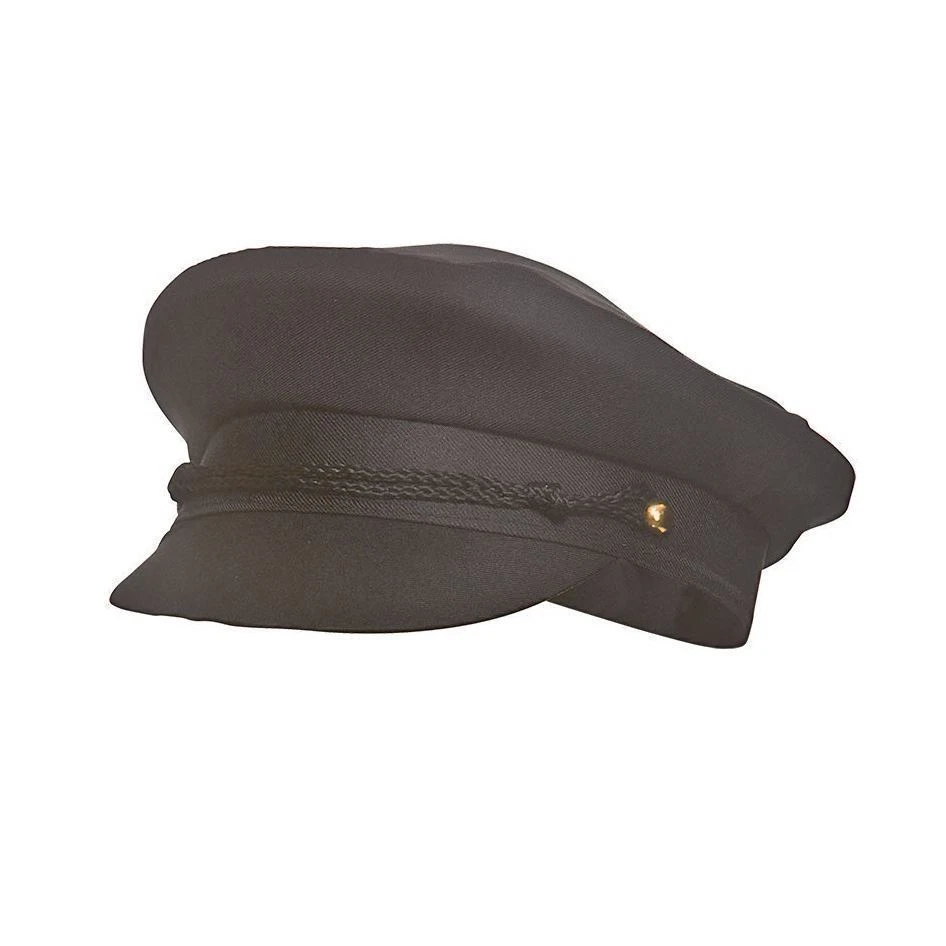 WICKED COSTUMES Adult CHAUFFEUR CAP Drivers Hat Parker Doorman Limo Driver Prom Night Taxi Black