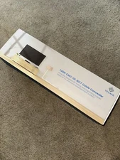 125 Inch Cable Concealer Yecaye CMC-03 White One-Cord Channel Raceway Kit