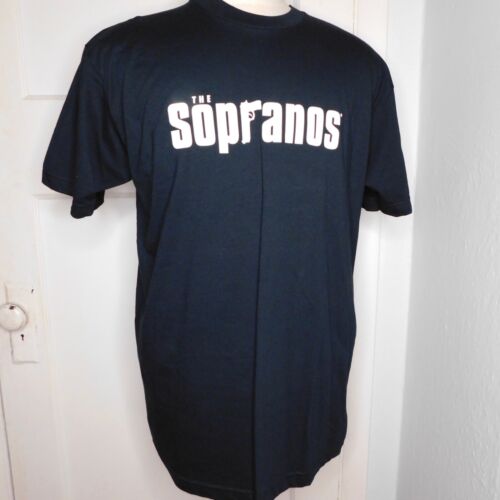 Vintage T-shirt Y2k Bada Bing Strip Club The Sopranos Promo HBO Show Sz XL