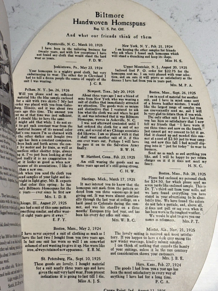 Vintage  1926 PRINCETON vs HARVARD FOOTBALL Shape Program Original Rare - Image 3 of 4