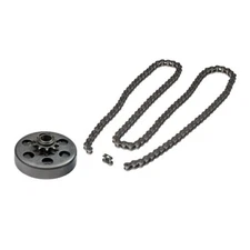 Clutch, Sprocket, & #420 Open Loop Chain Set for Go-Kart & Mini Bike