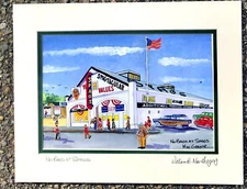 Spags Department Store Art Print or magnet Spag's Worcester Shrewsbury shop gift