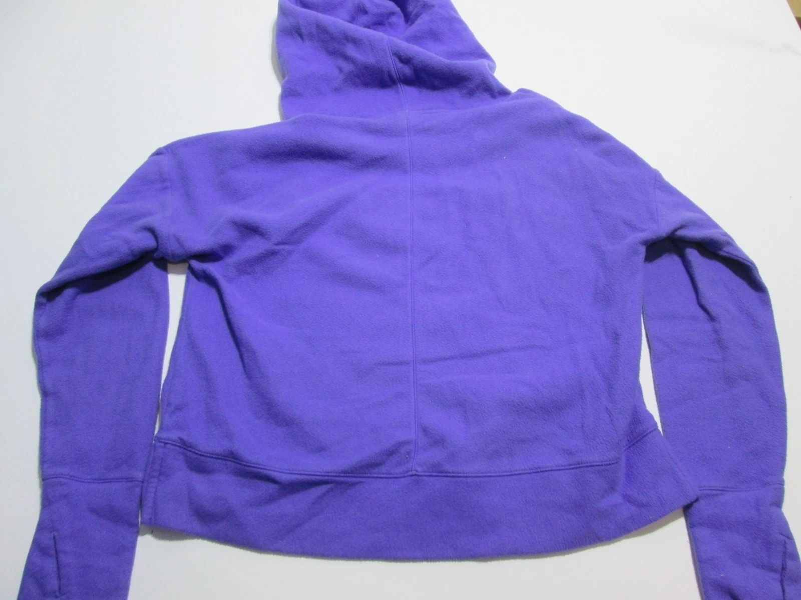 UNDERCOVER Felpa donna Victoria Secret taglia S blu manica lunga tasche logo abbigliamento sportivo