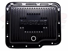 For Chevy Gm Powerglide Steel Transmission Pan - Black