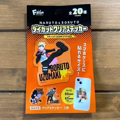 NARUTO & BORUTO Collectors Die-Cut Clear Sticker Collection [x1/Pack]