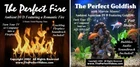 (2) DVD'S FIREPLACE & GOLDFISH AQUARIUM Combo Deal