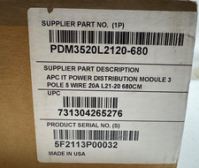 Schneider / APC PDM3520L2120-680 Power Distribution Module – Free 2nd Day Air