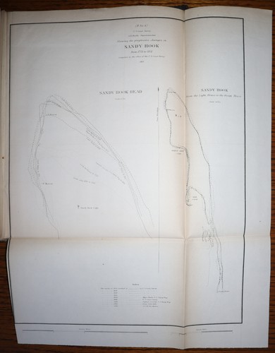 1852 US Coast Survey 58 Faltkarten USA West- und Ostküste seltene Sammlung - Bild 14 von 24