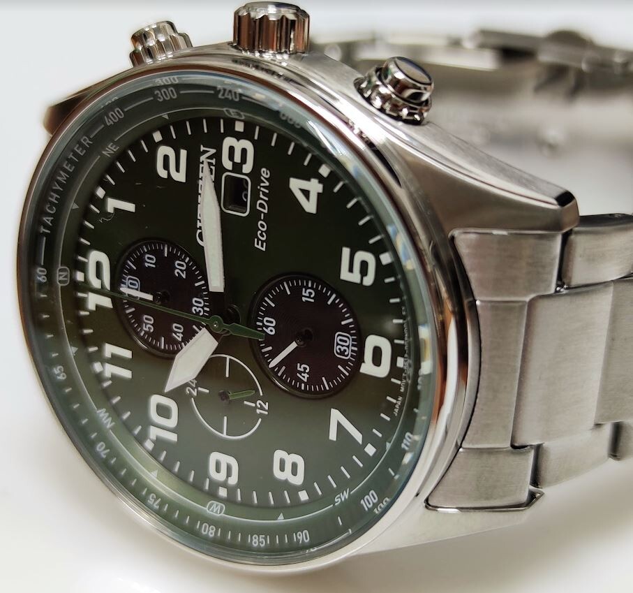 Citizen Watch Man Chrono CA0770-72X Steel -eco Drive-Cristal