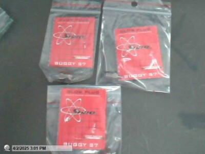NEW Turbo S7 Glow Plug Long Reach x 3 Suit 1/8 SIRIO BUGGY Part #