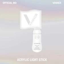 VANNER OFFICIAL ACRYLIC LIGHT STICK with Tracking Code FANLIGHT MD GOODS SEALED