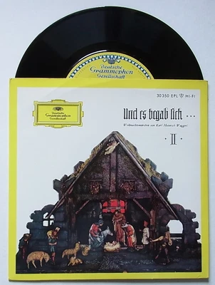 7" Vinyl Single : KARL HEINRICH WAGGERL 'Und es begab sich' - Weihnachtslegenden - Bild 1 von 2