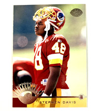 Stephen Davis 1996 Leaf Rookie Card #177 NFL Washington Redskins. rookie card picture