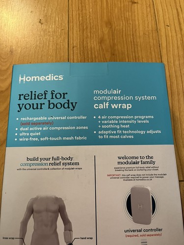 Homedics modulair calf support wrap Remote Sold Separately Recovery - Picture 6 of 7