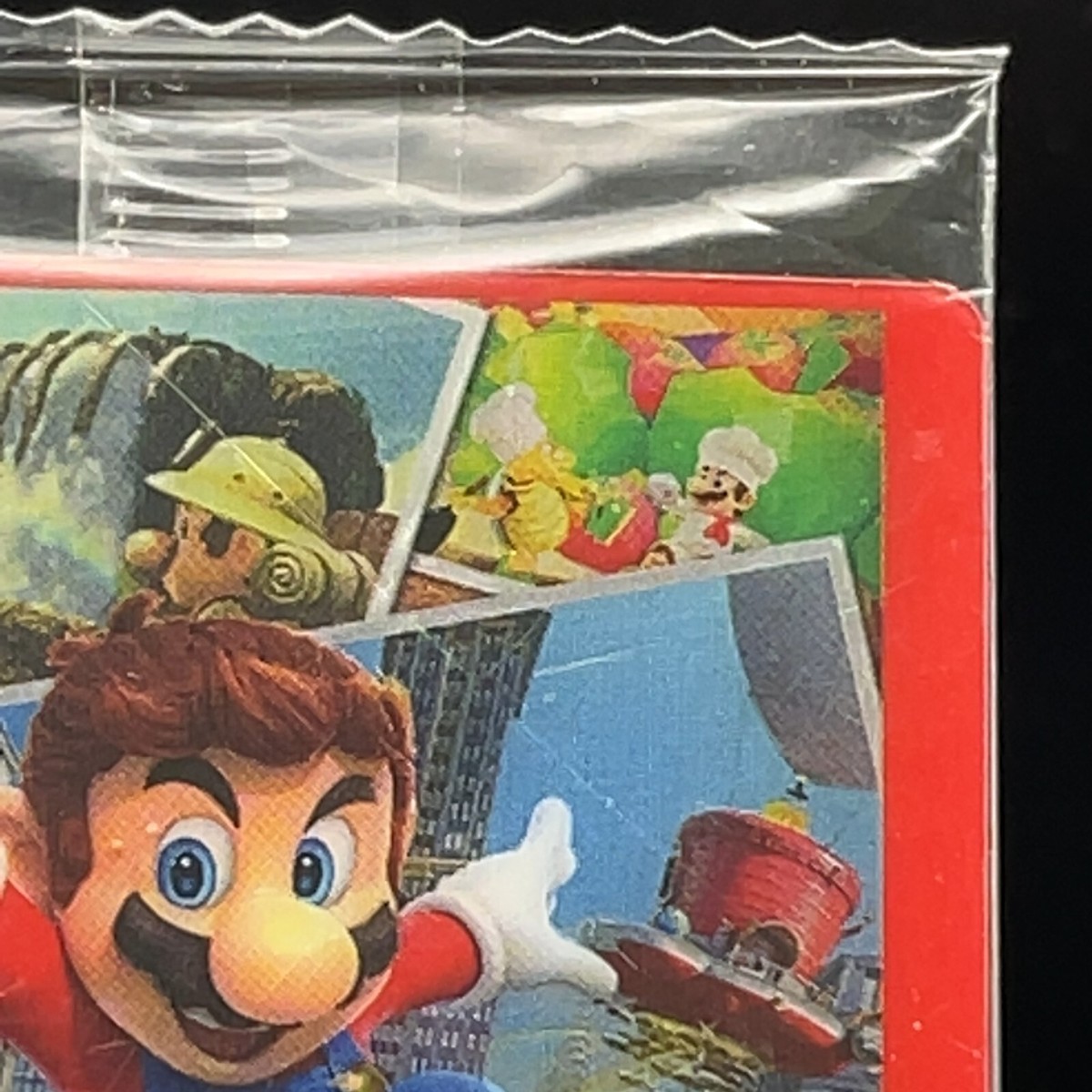 Mario Odyssey Switch Super Bros Wafer History Card Bandai Nintendo