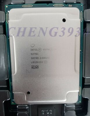 Xeon Gold 6278c srf86 2.6ghz 52 threads 26 cores 35.75mb 185w CPU processor