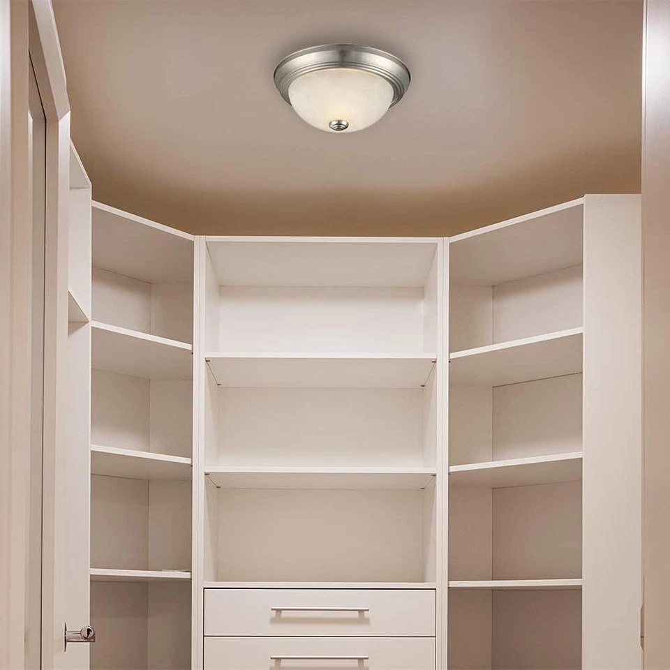 Design House 587527 传统 2 光 2 个(1 件装),缎面镍  — 第 3/4 张图片