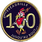 (6eme Escadrille), jusqu`au bout.Badge patch year 100 years limited to 50
