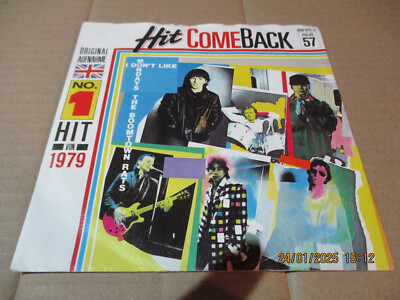 (22) 7'' Single Vinyl - Boomtown Rats   I don´t like Mondays   It´s all the rage
