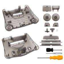 Full Housing Case Shell Cover Replacement Nintendo 64 N64 Console - Smoke Gray