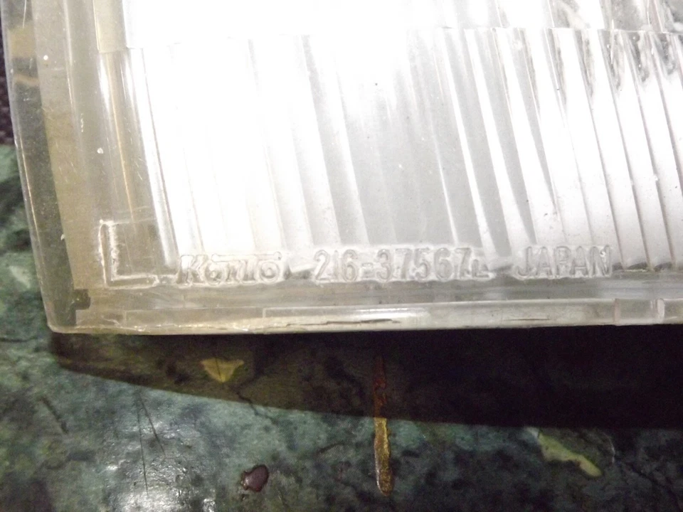 89-94 USDM OEM Mitsubishi Galant front corner light lamp assembly 216-37567 L FL - Image 2 of 4