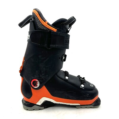 Salomon Quest Max 130 Black Orange Alpine Downhill Ski Boots Men's
