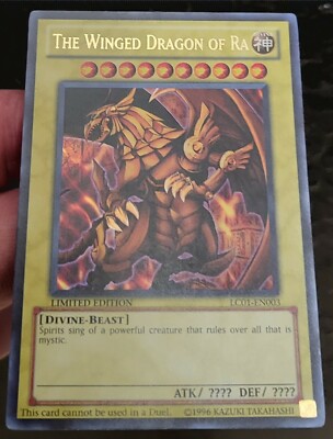 Yugioh The Winged Dragon of Ra Legendary Collection Ultra LC01