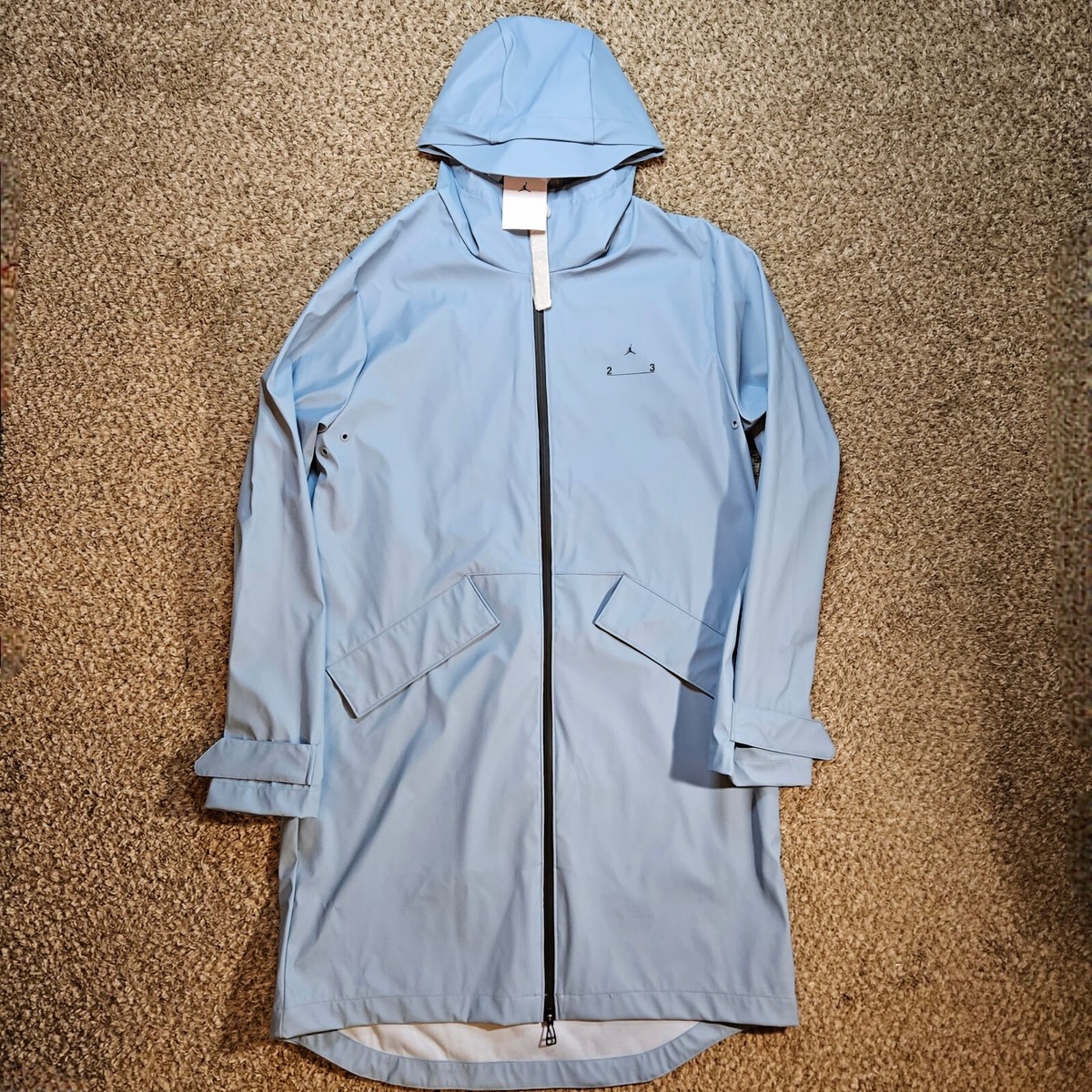 Nike Jordan 23 Engineered Trench Rain Jacket Men's Size Nike Jordan 23 Engineered Trench Rain Jacket Men's Size