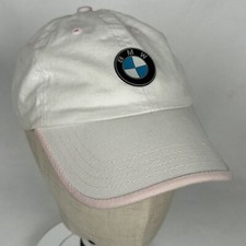 BMW Lifestyle Hat Youth "BMW Future Driver" Adjustable Ball Cap Logo White/Pink