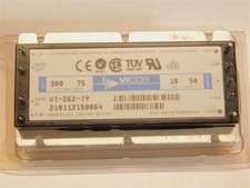 Vicor VI-262-IY 300VDC 75W In, 15V 50W Out Full Brick DC-DC Converter