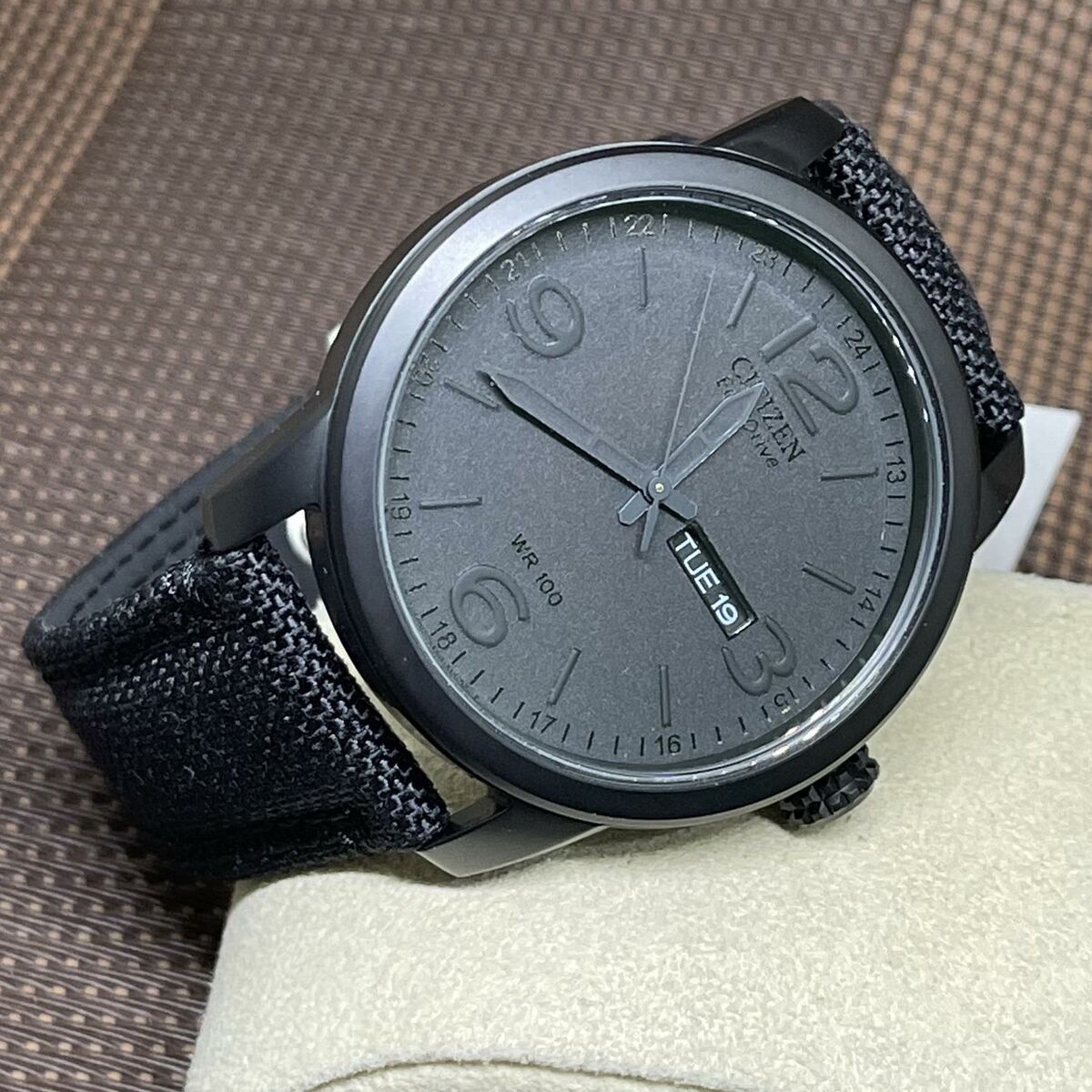 Citizen BM8475-00F Eco-Drive Military Black Dial Day Date Citizen BM8475-00F Eco-Drive Military Black Dial Day Date
