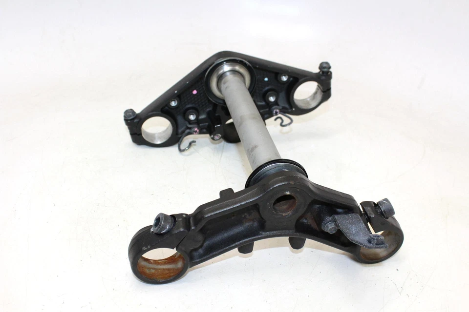 2009 Kawasaki Ninja 250r Ex250j Front Forks Clamp Lower Triple Tree Stem Foto 3 de 4