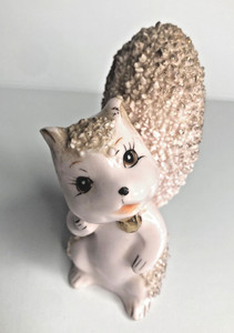 Vintage 1950s Japan Pink Spaghetti Squirrel - No Leash Or Babies!