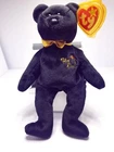 TY Beanie Baby "The End" Bear with Tag Errors 1999 Retired Errors Vintage Tags